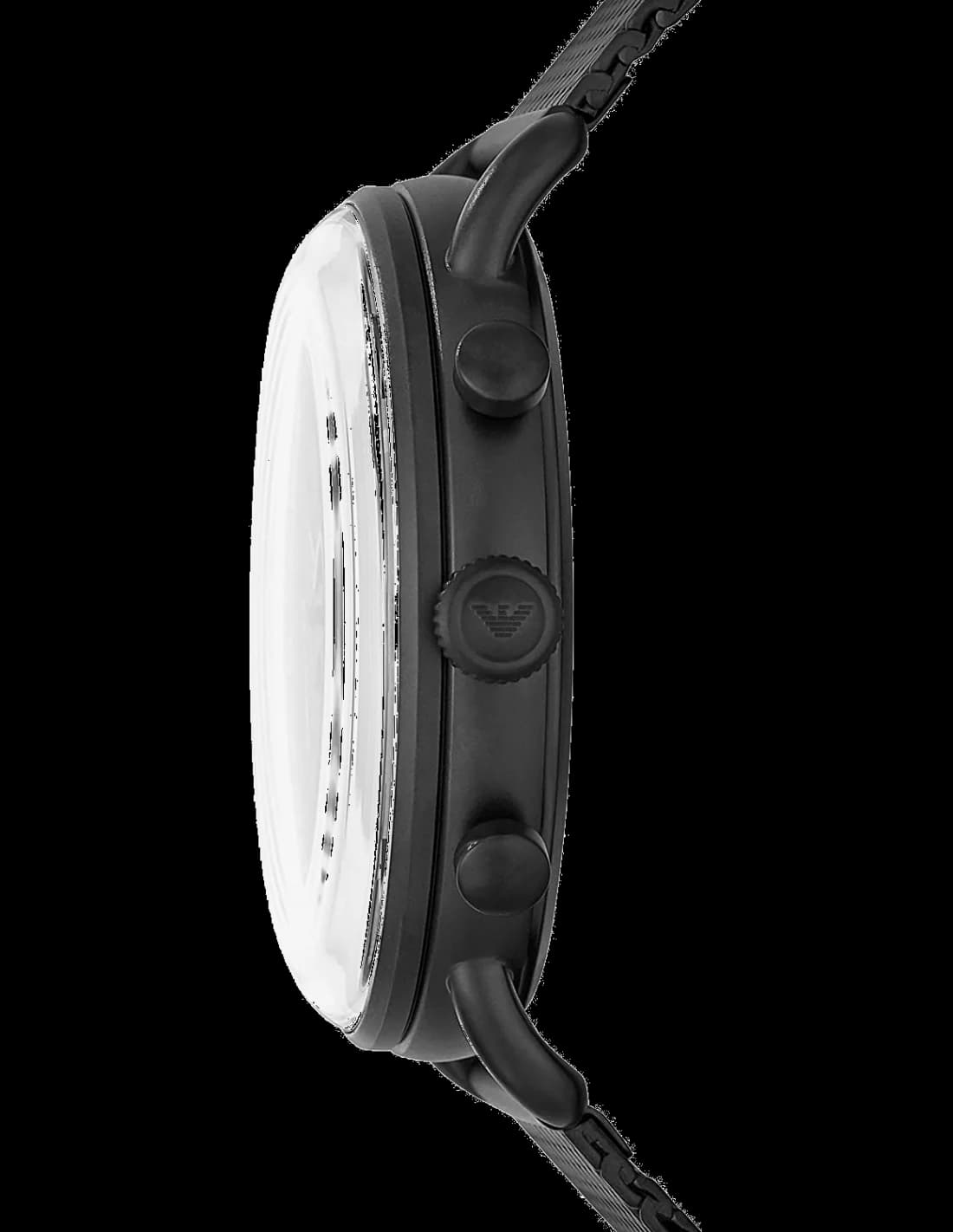 Montre Emporio Armani AR11264 homme détail cadran noir