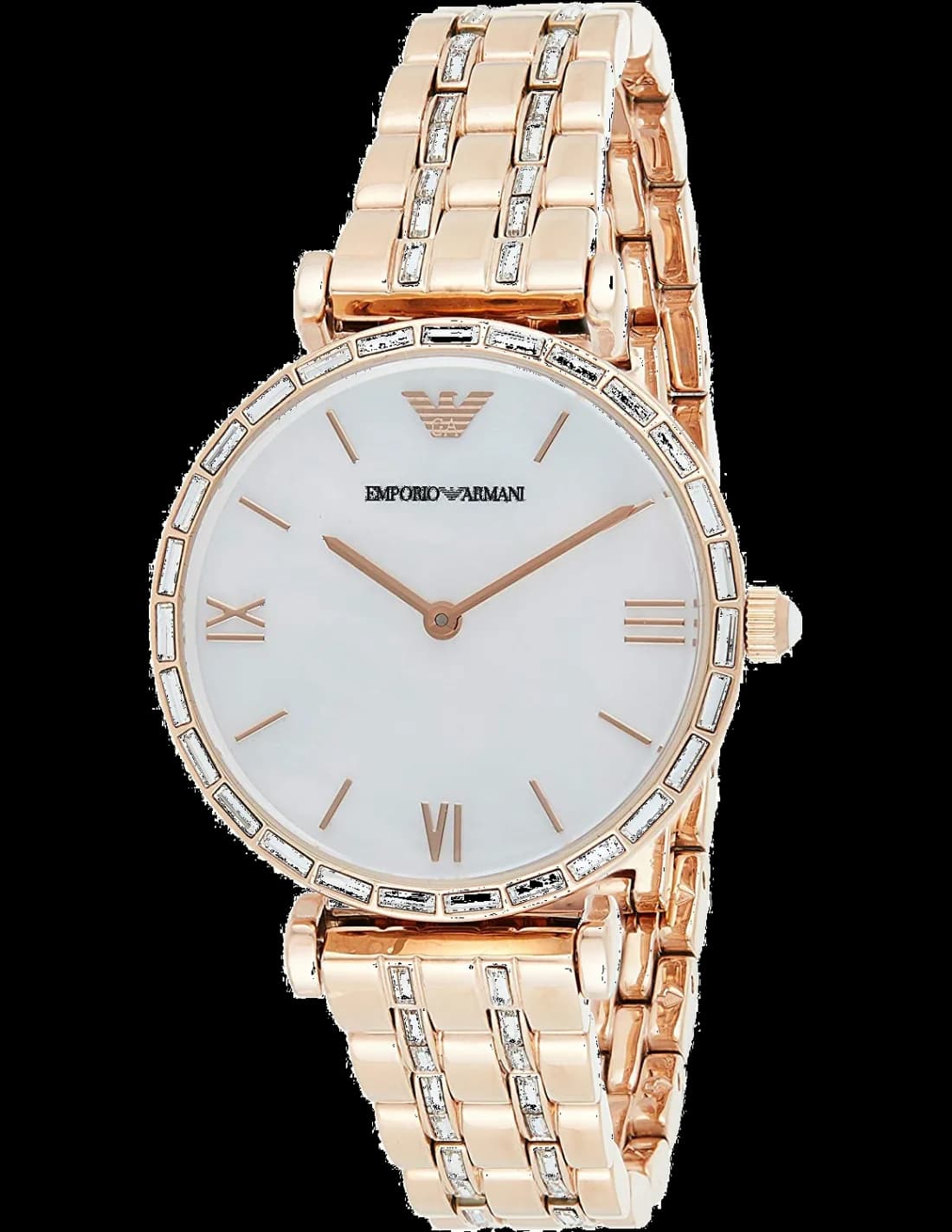 Emporio Armani AR11294 montre acier inoxydable noir — Montres Outlet