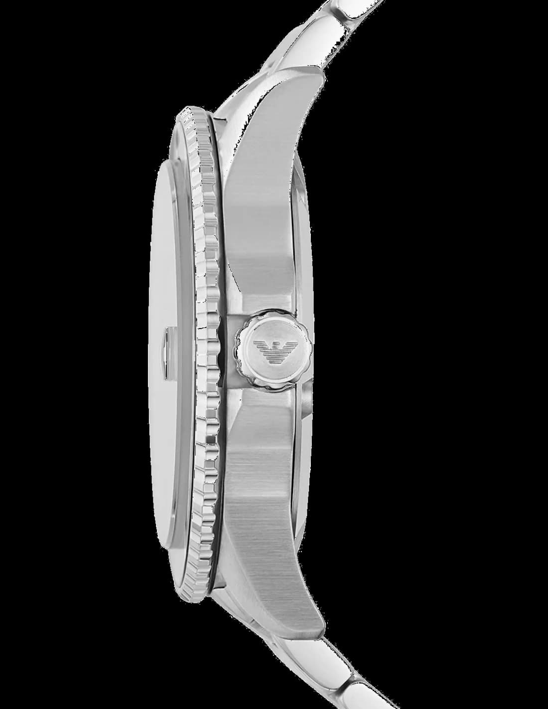 Montre Diver AR11338 Emporio Armani bracelet argent or rose boucle