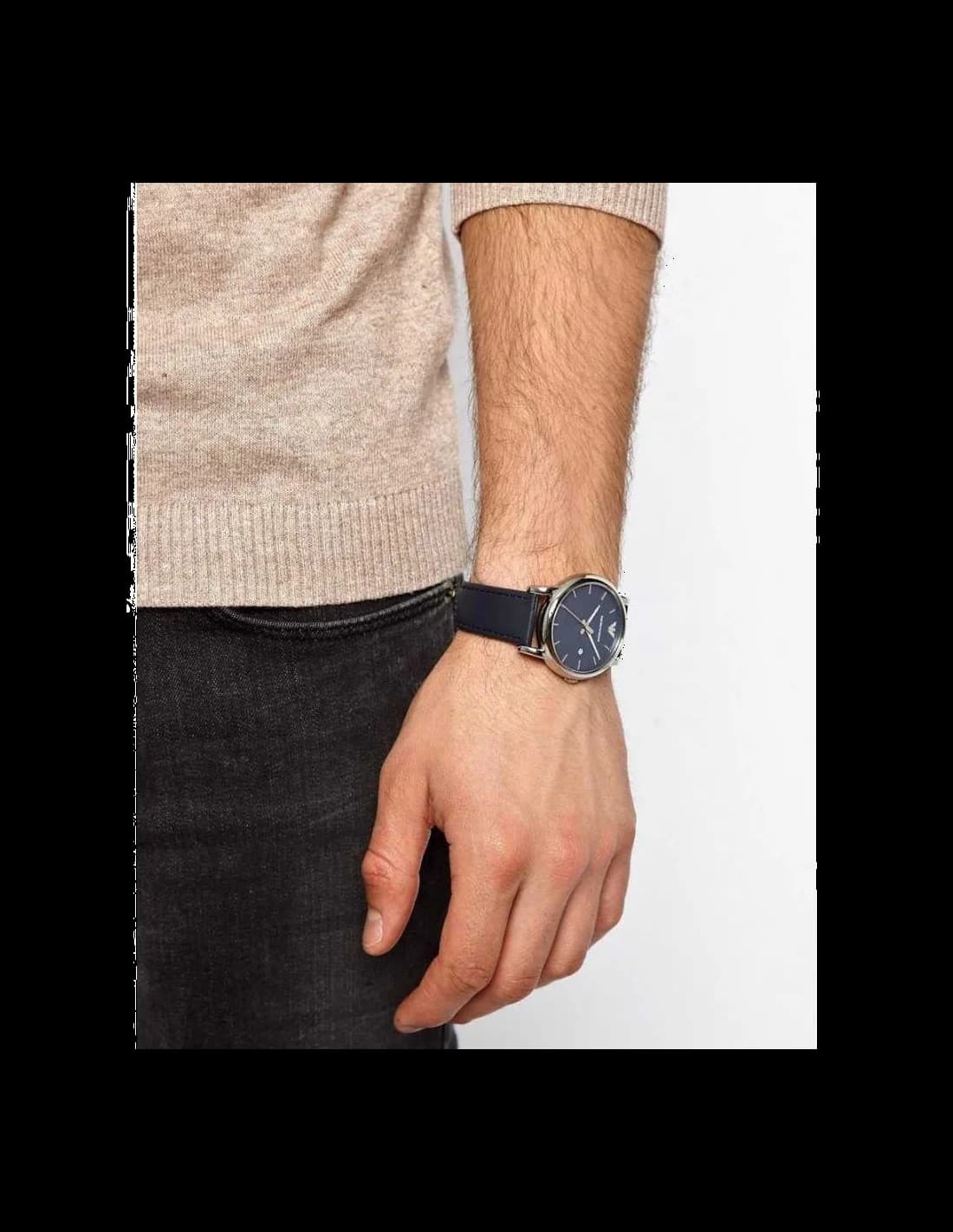 Bracelet cuir de la montre Emporio Armani AR1731 — Montres Outlet