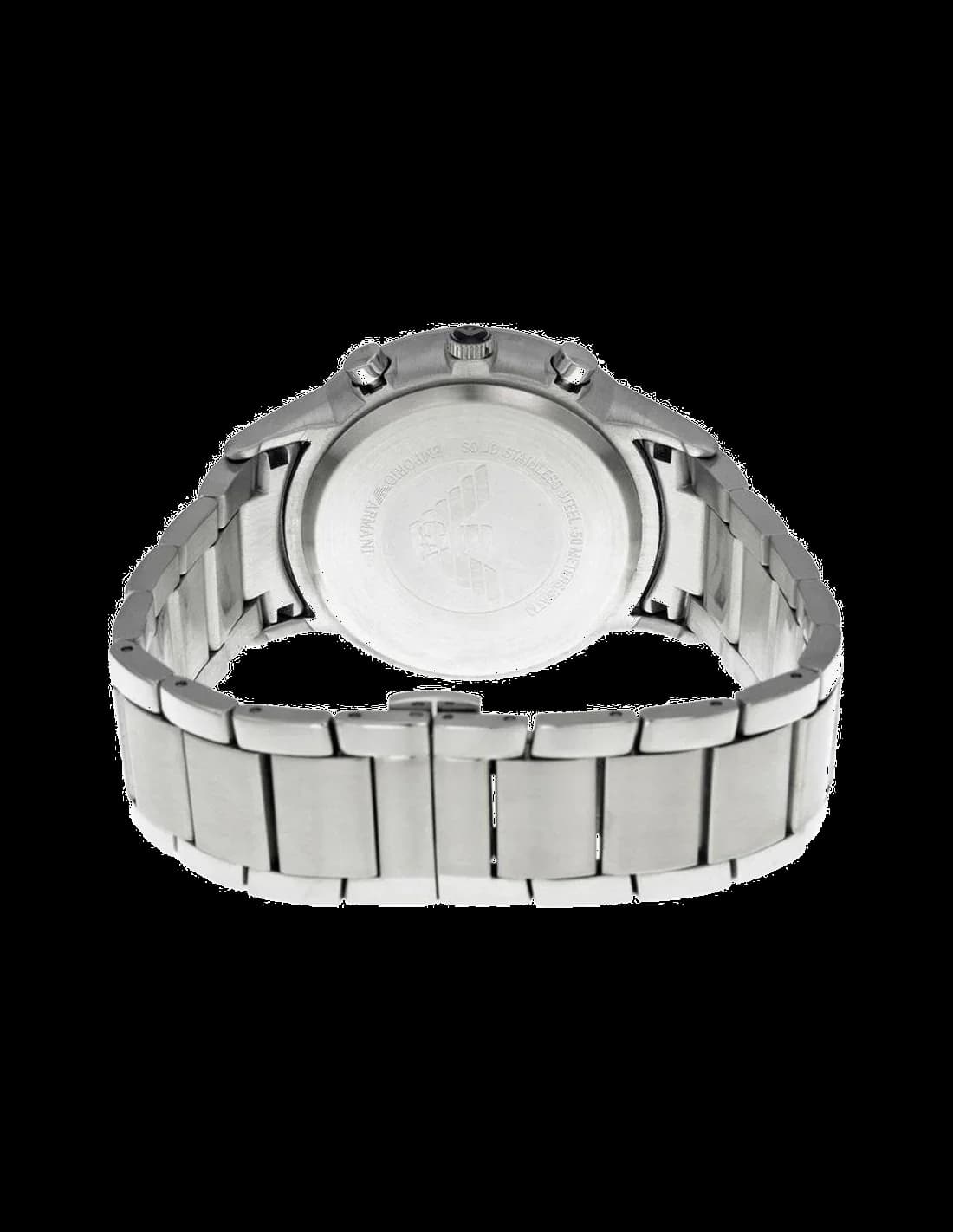 Montre Emporio Armani AR2434 homme détail cadran noir