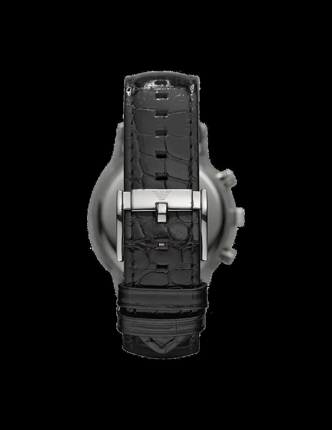 Montre Emporio Armani AR2447 homme verso boîtier argent
