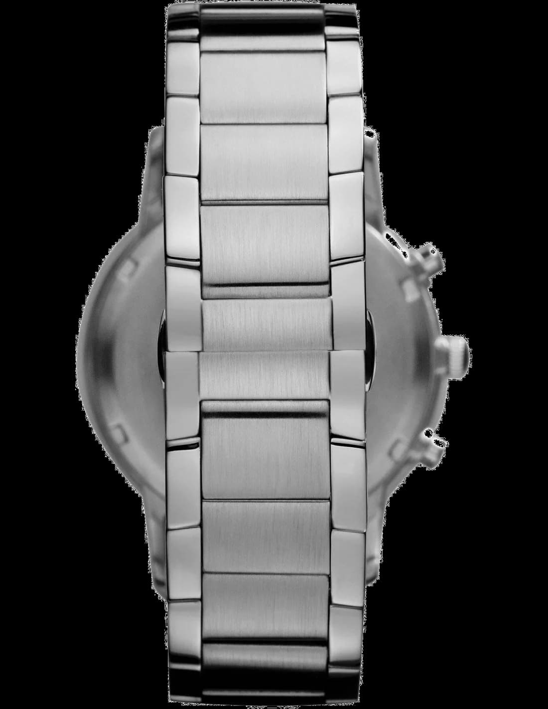 Montre Emporio Armani AR2460 détail cadran noir index analogique quartz