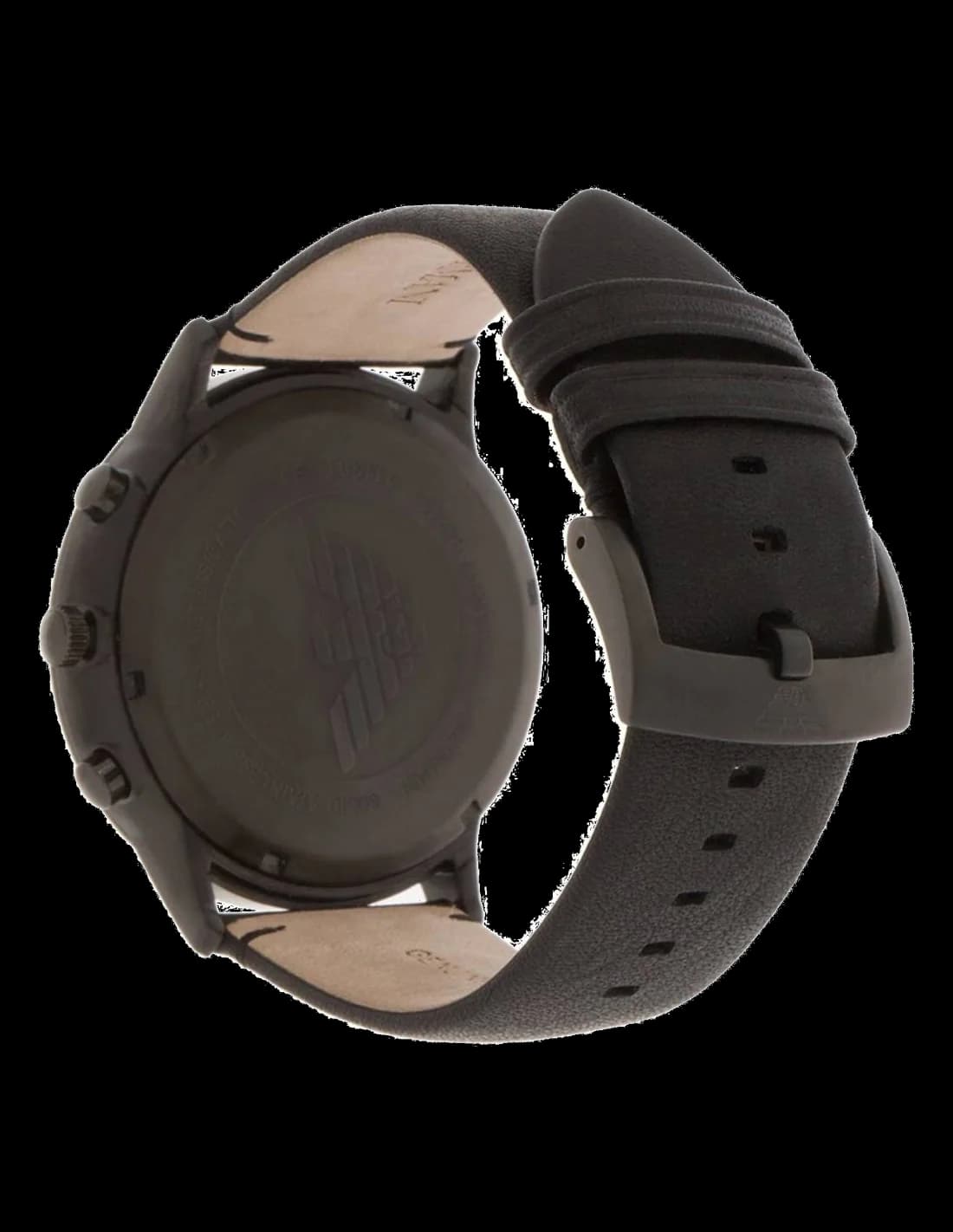 Montre Emporio Armani AR2461 homme détail cadran noir
