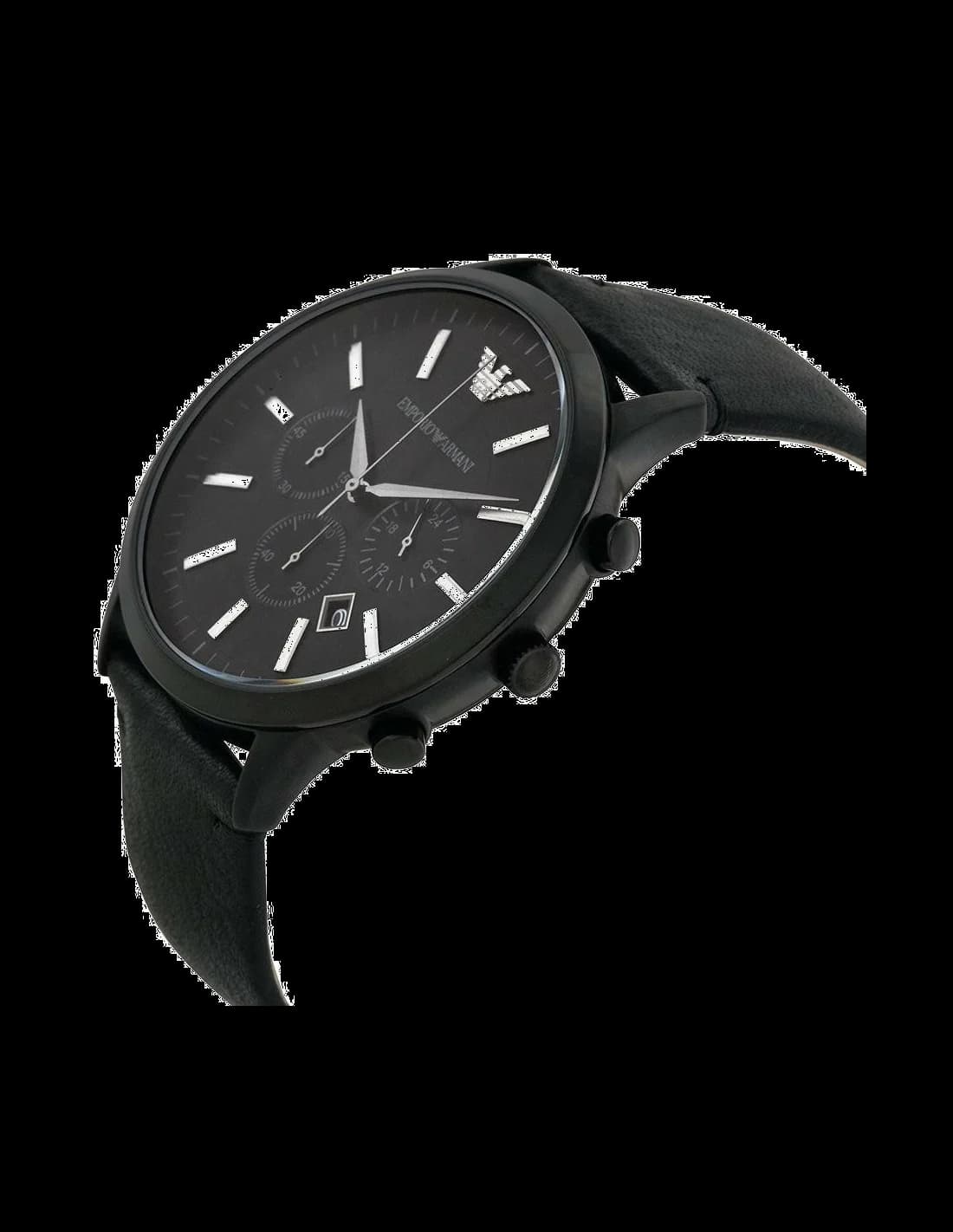Montre Emporio Armani AR2461 homme verso boîtier noir