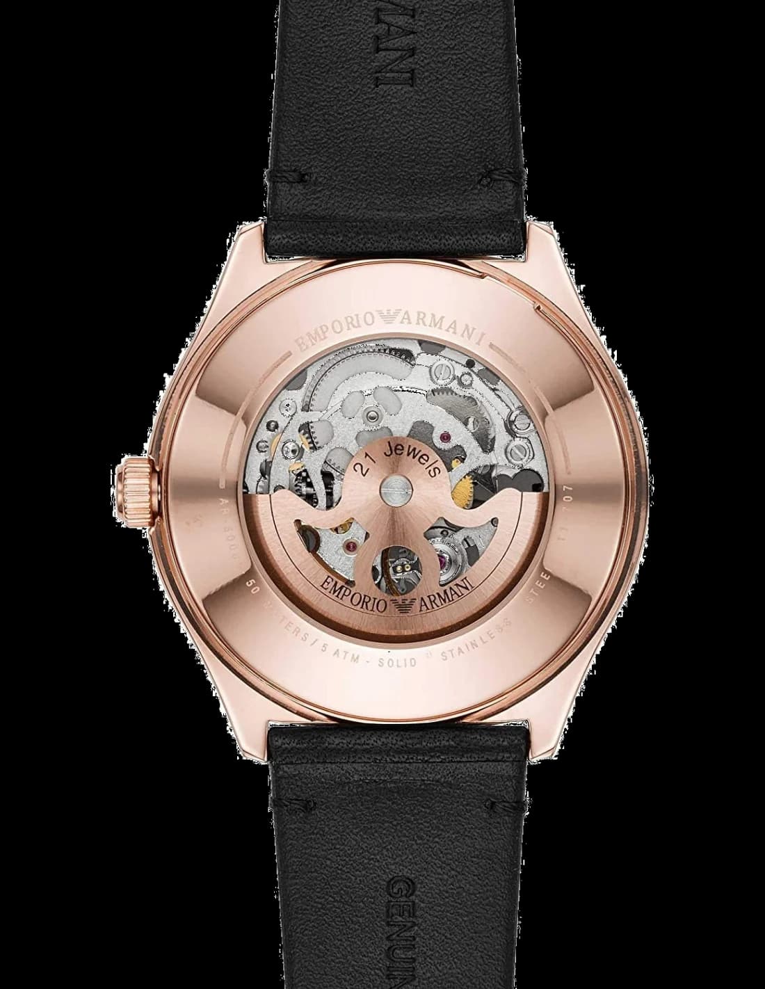 Montre Emporio Armani AR60004 homme vue de profil