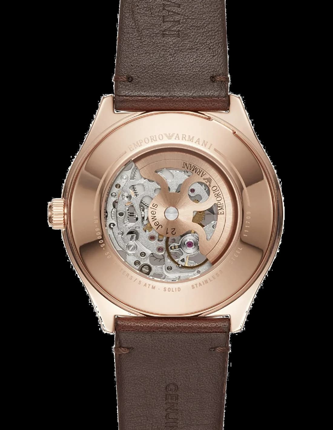 Montre Emporio Armani AR60005 homme détail cadran argent