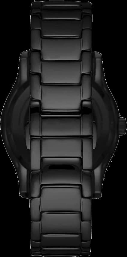 Montre Emporio Armani AR60014 homme détail cadran noir