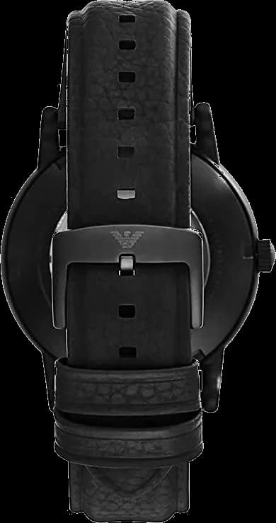 Montre Emporio Armani AR60032 homme verso boîtier noir