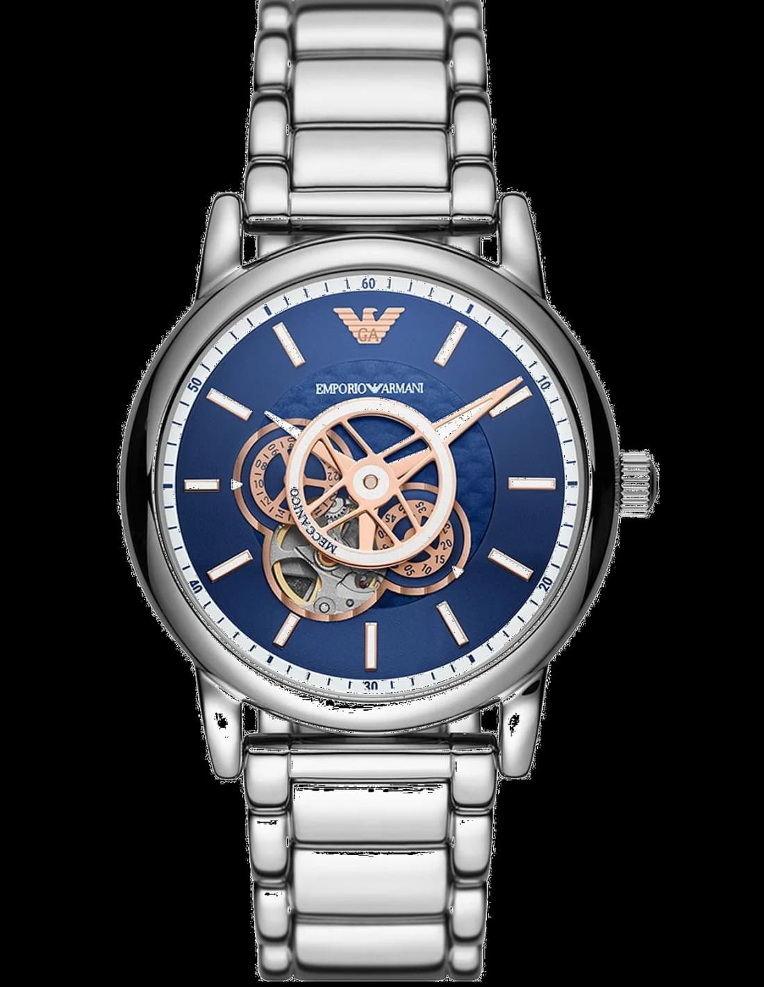 Emporio Armani AR60036 avec cadran noir — Montres Outlet