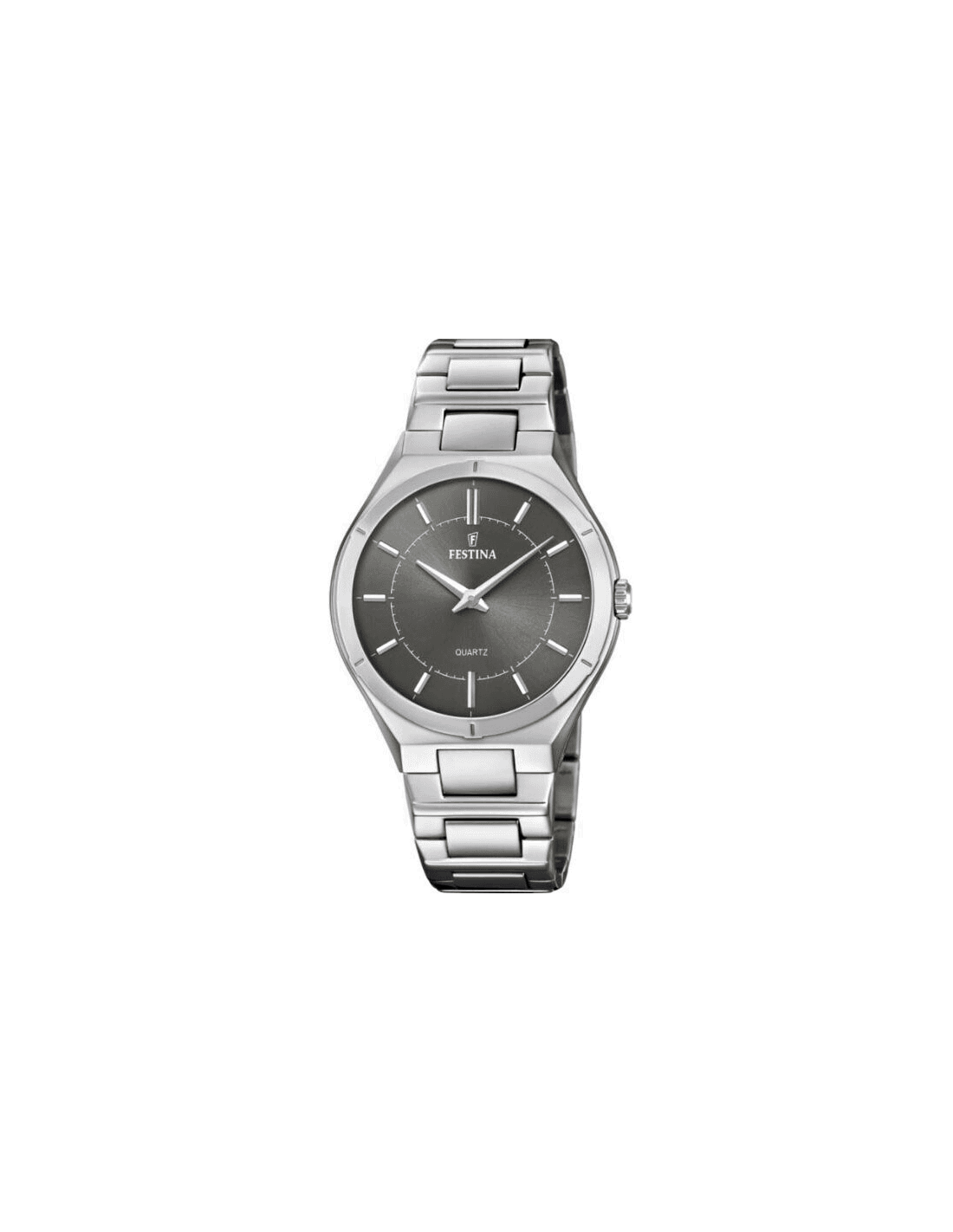 Montre Festina F20244/3 Classic Cadran Noir et Bracelet Cuir