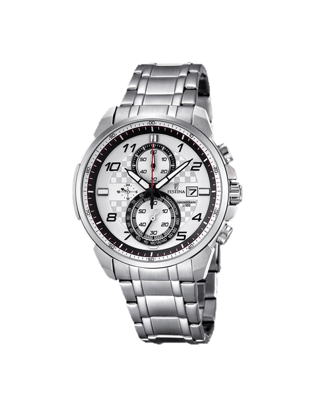 Montre Festina F6842/2 Sport en Acier Argenté