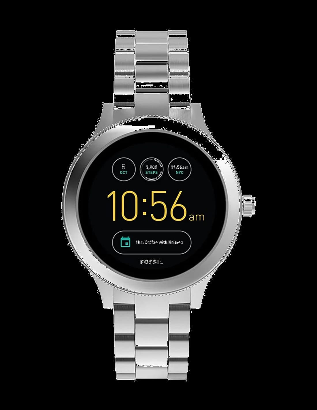 Montre Fossil FTW6003 femme vue de profil