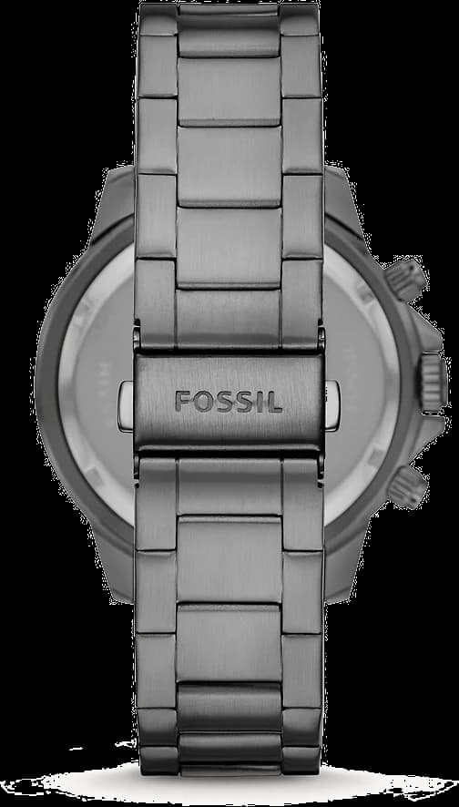 Montre Fossil BQ2491 homme détail cadran gris