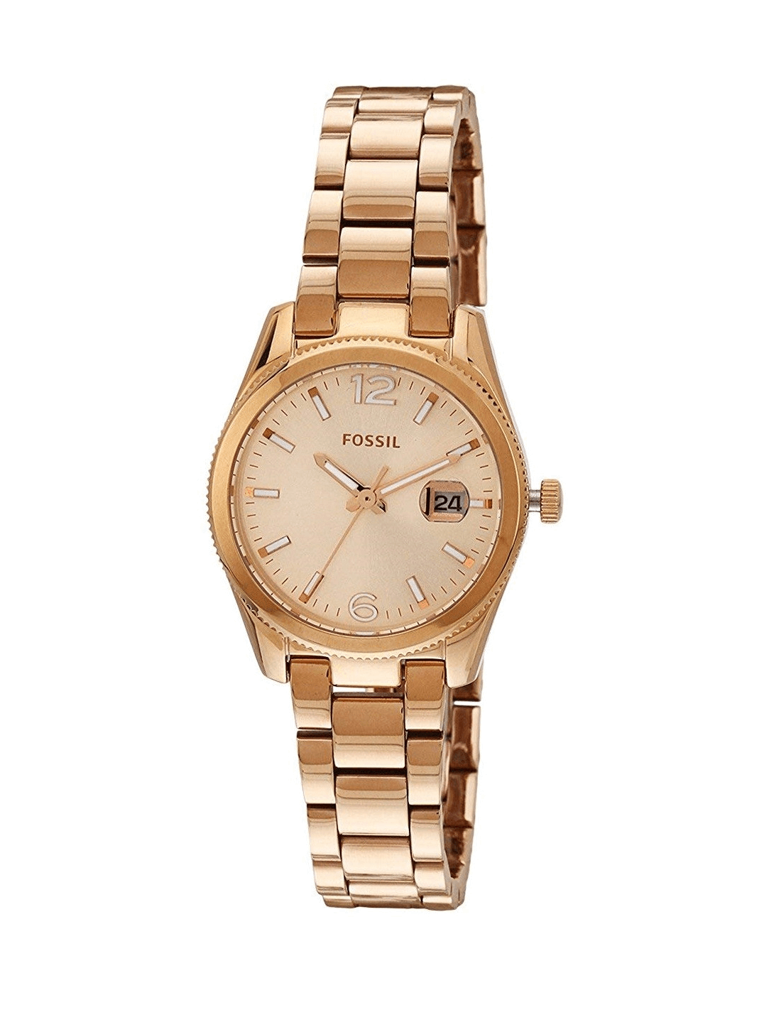Montre Femme Fossil ES3584 Perfect Boyfriend Or Rose avec Dateur