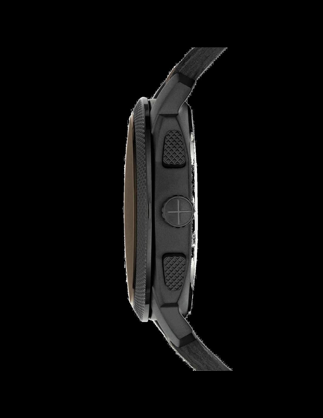 Montre Fossil FS4656 verso boîtier gris fermeture boucle ardillon