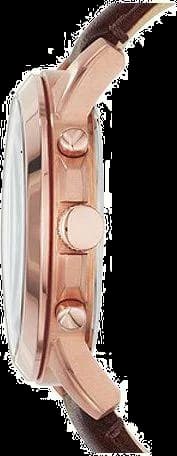Fossil FS5068 profil boîtier acier inoxydable or rose 44mm