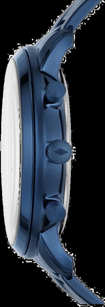 Montre Fossil FS5826 homme détail cadran bleu