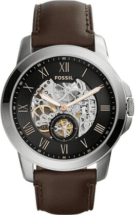 Montre homme Fossil Grant automatique ME3095 cadran cuir