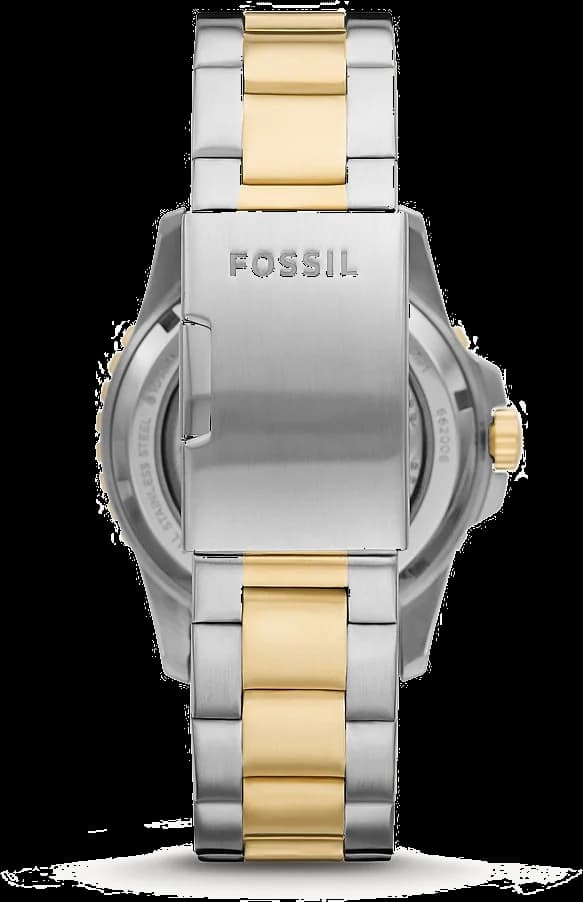 Montre Fossil ME3191 homme détail cadran bleu