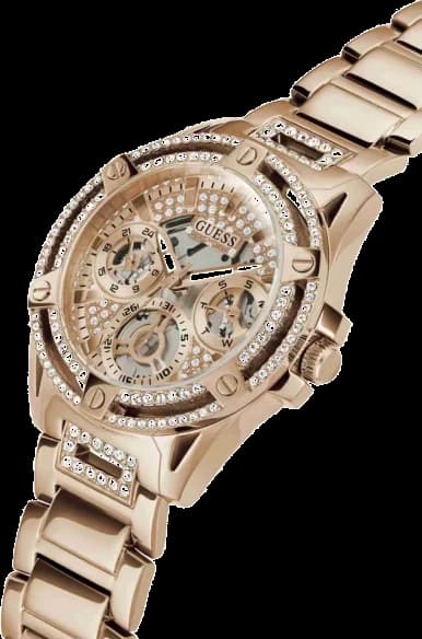Montre Guess GW0464L3 femme détail cadran or rose
