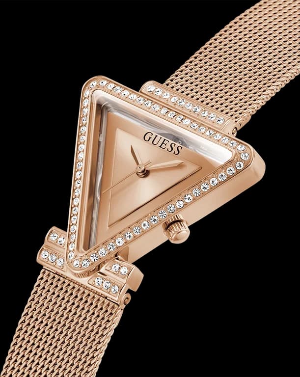 Montre Guess GW0508L3 femme détail cadran or rose