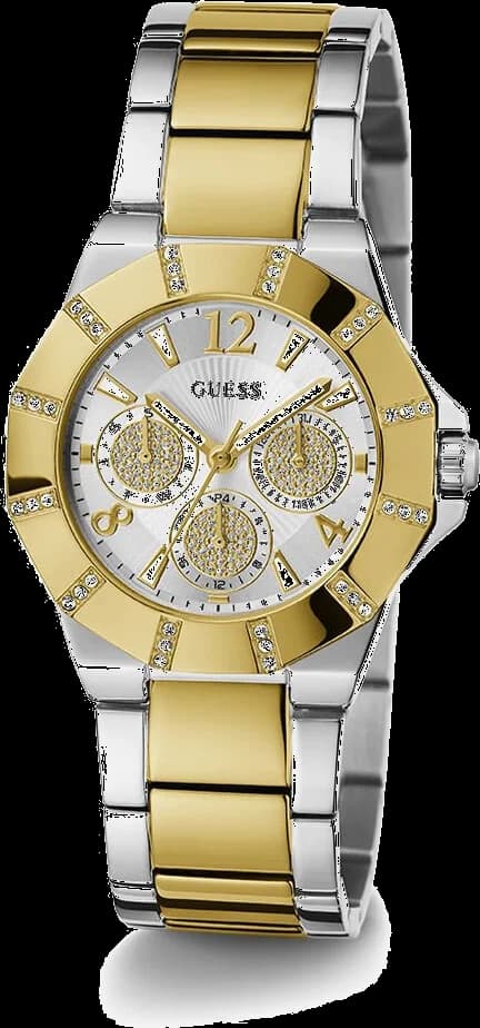 Montre Guess GW0616L2 femme détail bracelet acier inoxydable