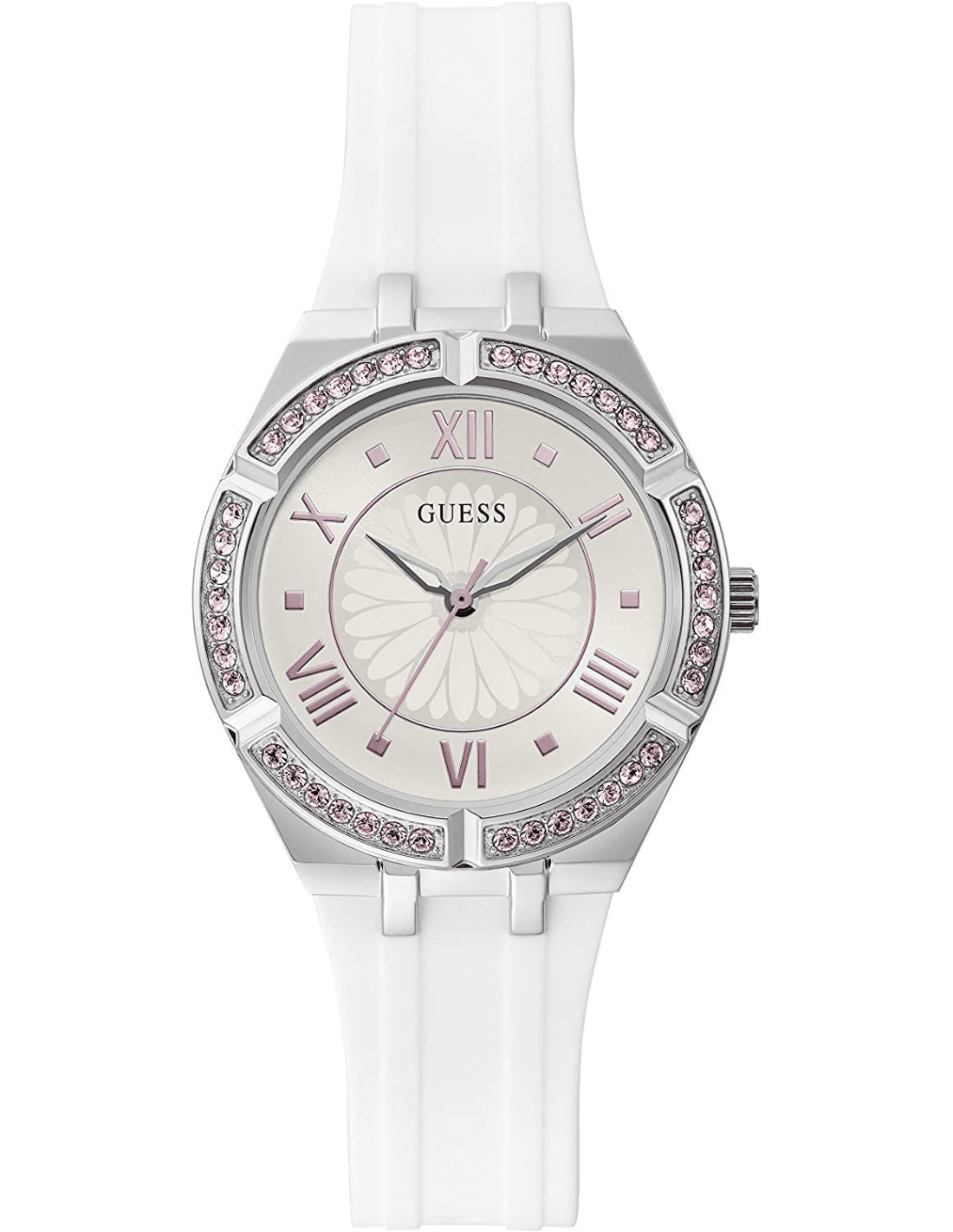 Guess GW0032L1 [cadran blanc et bracelet noir] — Montres Outlet