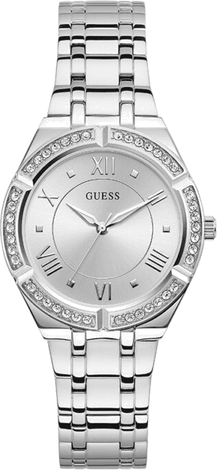 Guess GW0033L1 [montre affichant le cadran argenté] — Montres Outlet