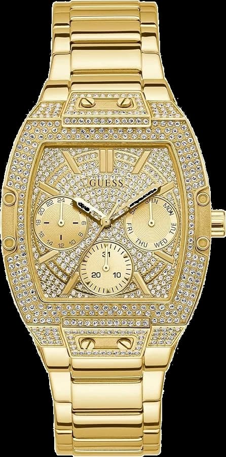 Guess GW0104L2 montre chronographe argentée — Montres Outlet