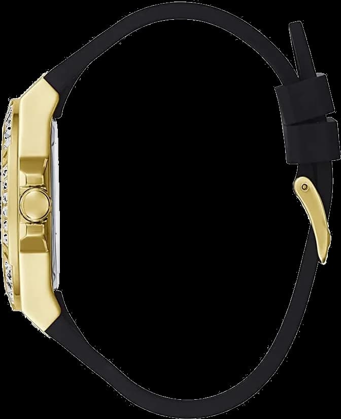 Montre Guess GW0118L1 femme détail cadran noir