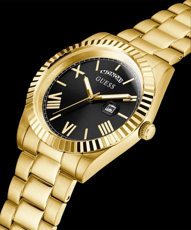 Montre Guess GW0265G3 homme détail cadran noir