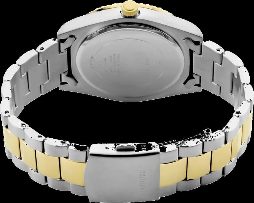 Montre Guess GW0265G8 homme verso boîtier bicolore