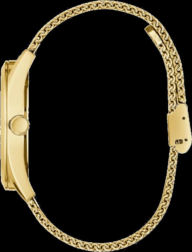 Montre Guess GW0368G2 homme détail cadran doré