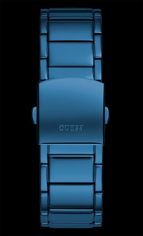 Montre Guess GW0387G4 homme détail bracelet acier inoxydable