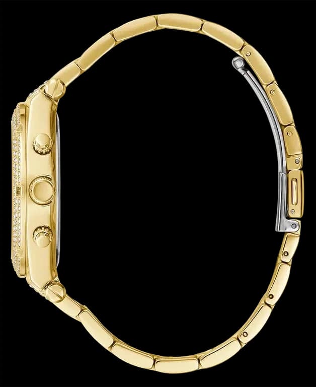 Montre Guess GW0440L2 femme détail cadran doré
