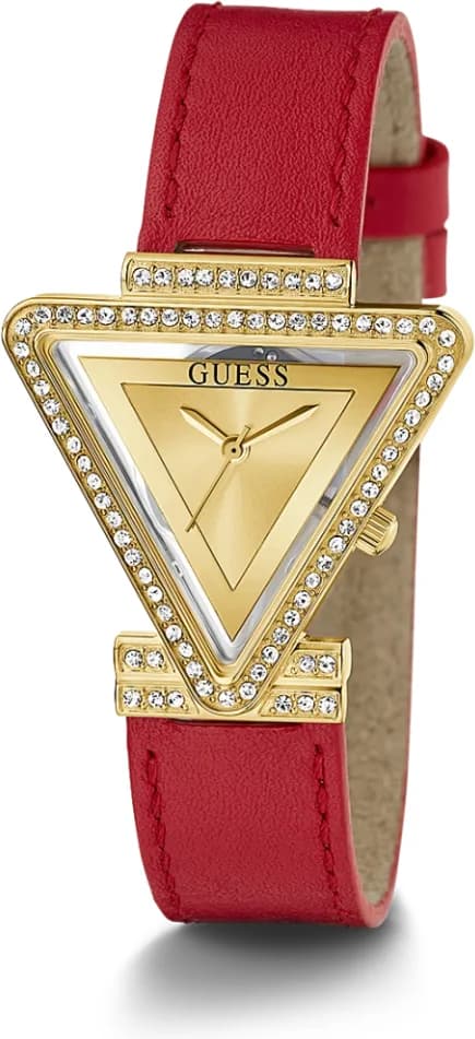 Montre Guess GW0504L2 femme détail bracelet cuir