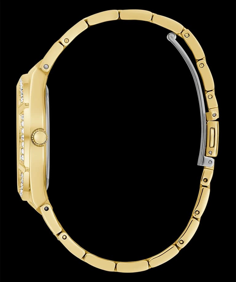 Montre Guess GW0604L2 femme détail cadran doré