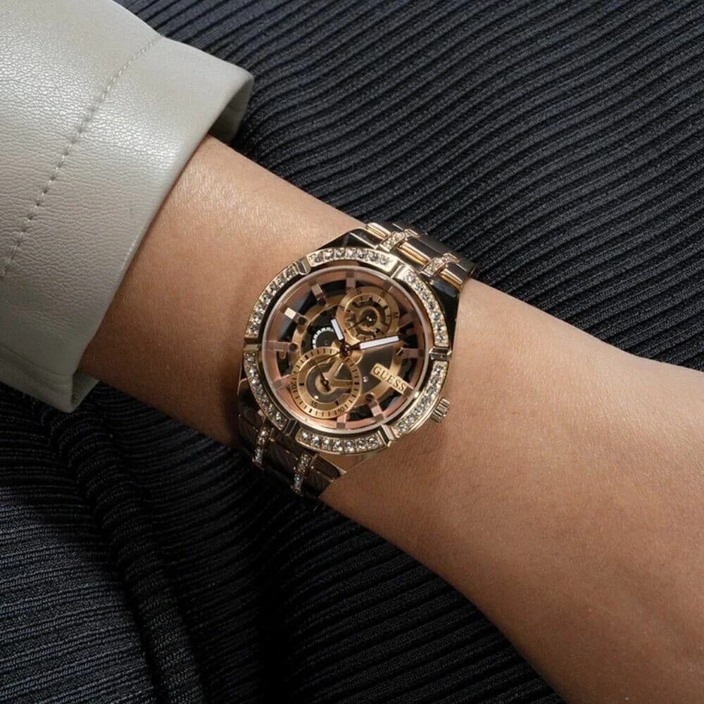Montre Guess GW0604L3 femme verso boîtier or rose