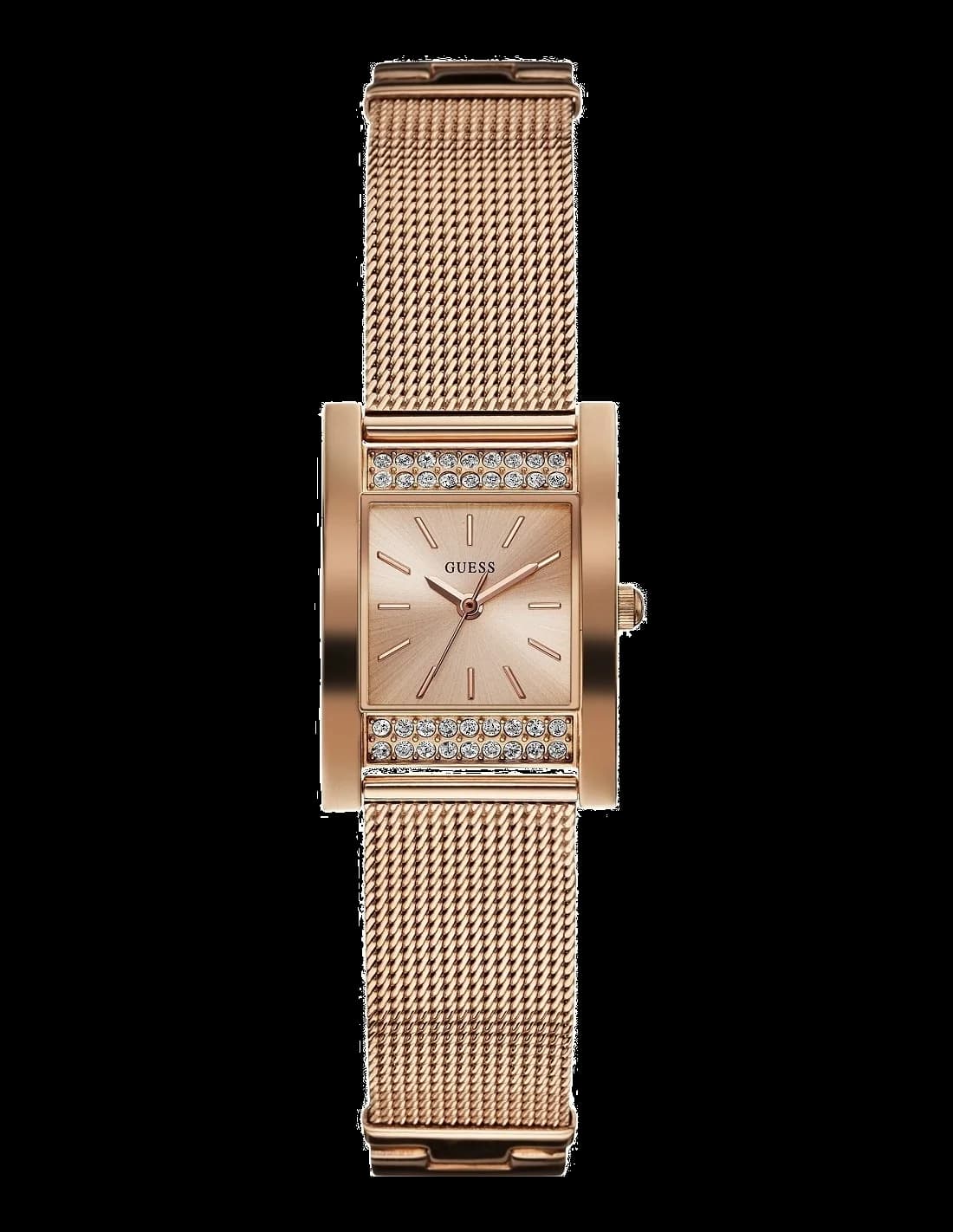 Montre Femme Guess Nouveau W0127L3 Acier Rose Gold Cadran Carré