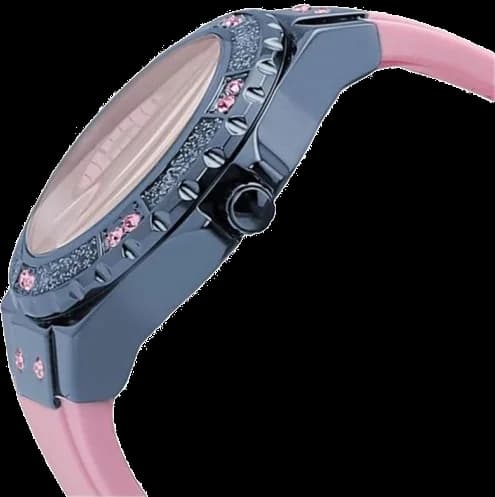 Montre Guess W0775L5 femme détail cadran violet