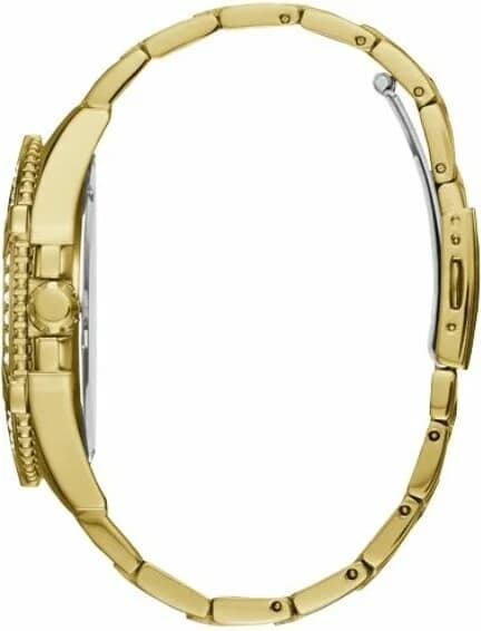 Montre Guess W0799G2 bracelet acier doré boucle déployante profil