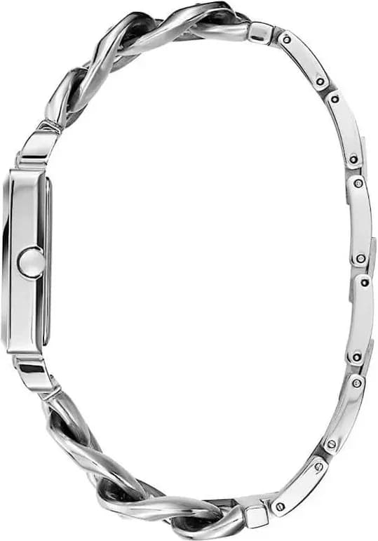 Montre Guess W1029L1 femme détail cadran blanc