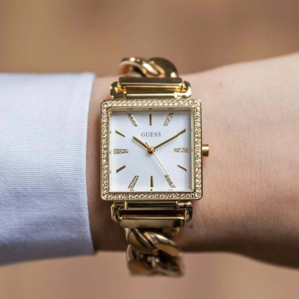 Montre Guess W1030L2 femme verso boîtier or