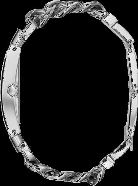Montre Guess W1117L1 femme détail cadran argent