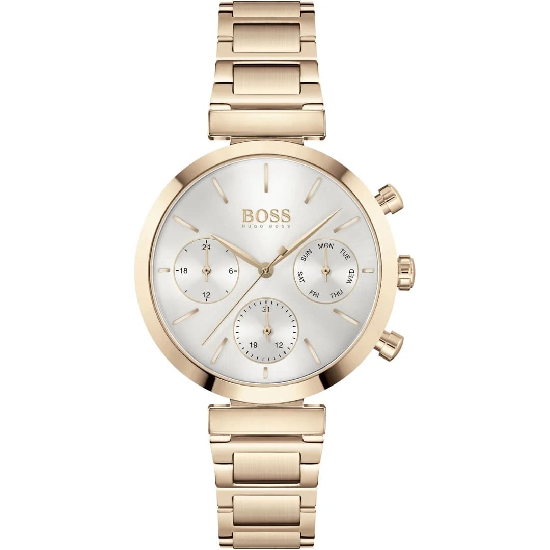 Montre Hugo Boss 1502531 en Acier Rose Gold et Cadran Champagne