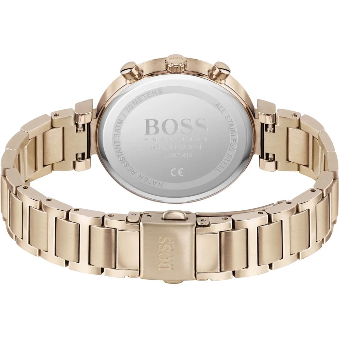 Montre Hugo Boss 1502531 femme détail cadran argent