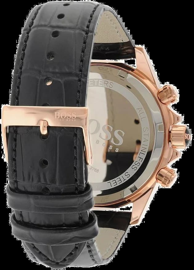 Montre Hugo Boss 1513179 homme détail cadran noir
