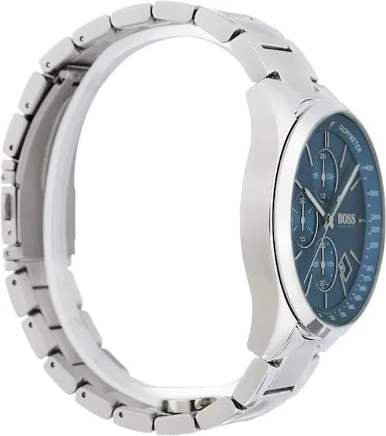 Montre Hugo Boss 1513478 homme détail cadran bleu