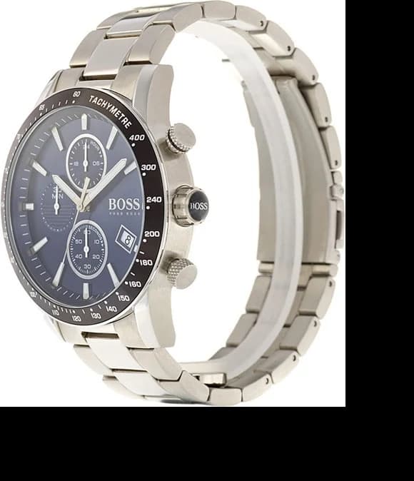 Montre Hugo Boss 1513510 homme détail cadran bleu